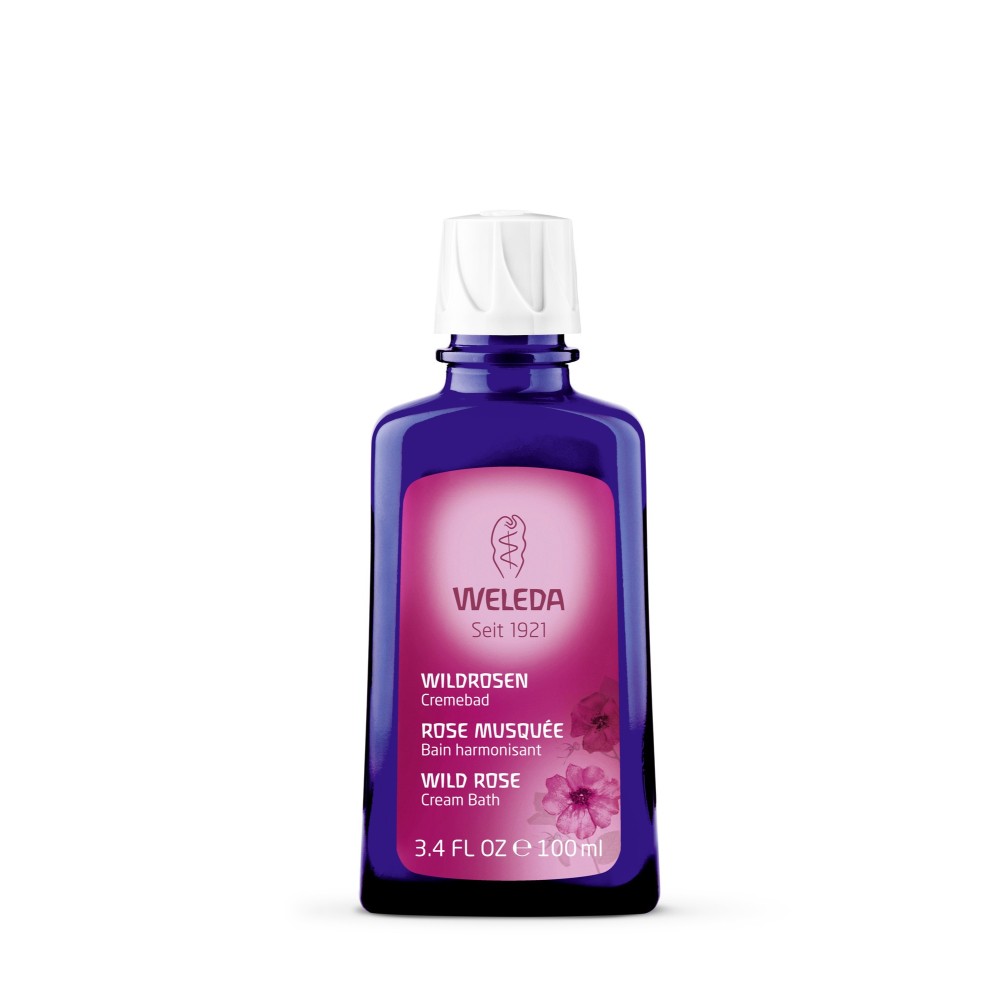 Bagno cremoso rosa mosqueta 100 ml weleda