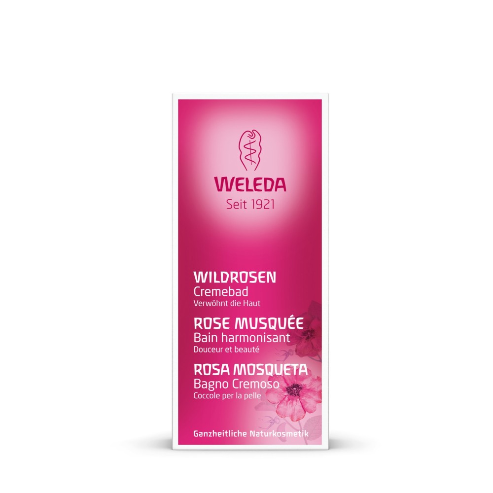 Bagno cremoso rosa mosqueta 100 ml weleda