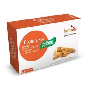 CURCUMA LONGVIDA integratore alimentare 48 compresse Santiveri Ibersan