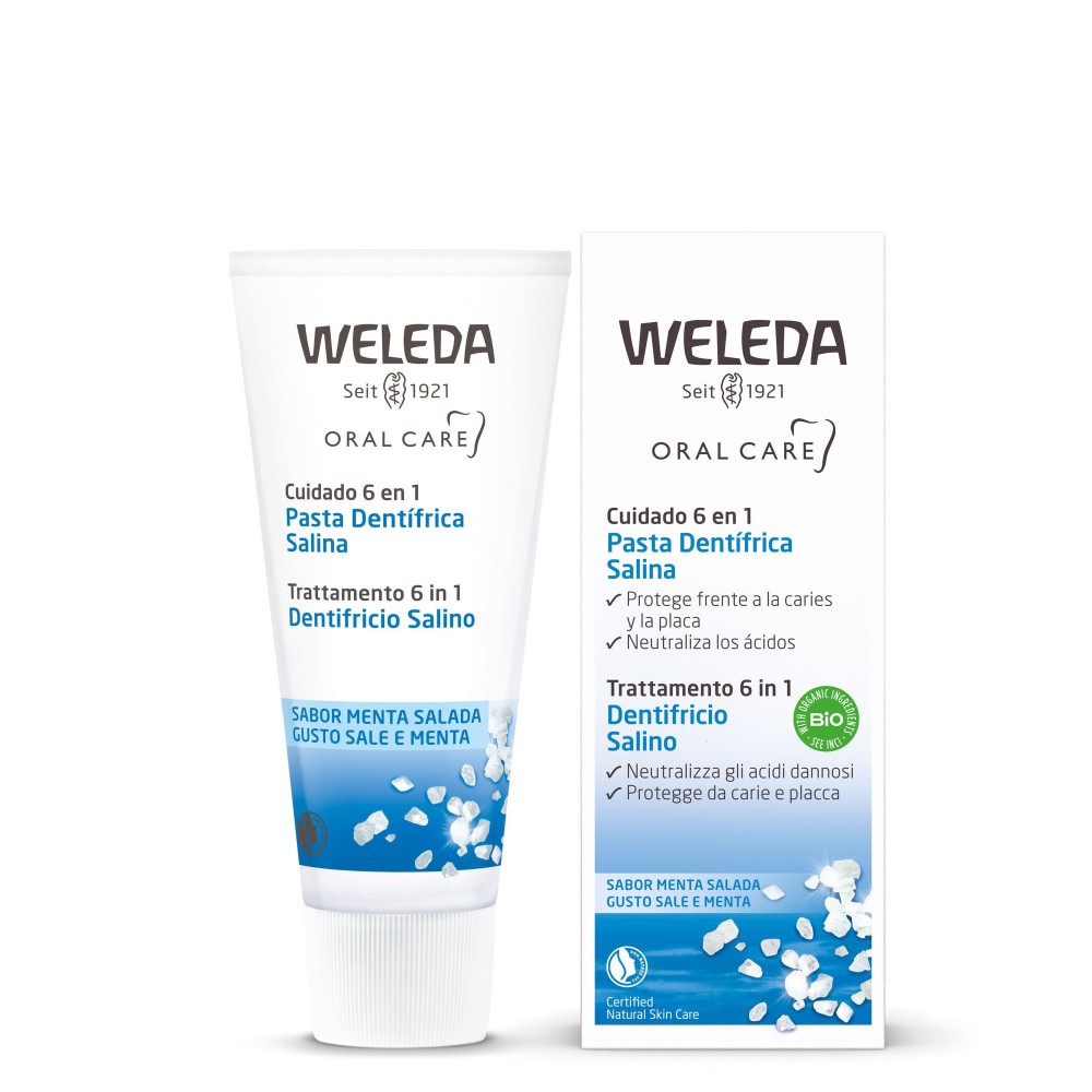 Dentifricio Salino 75 ml Weleda - Igiene Orale Naturale