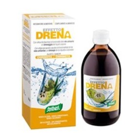 Effetto drena gusto cirimoya integratore alimentare 240 ml santiveri ibersan