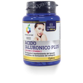 Acido Ialuronico Plus 60 compresse Optima Naturals