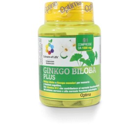 Ginkgo Biloba Plus 60 compresse Optima Naturals