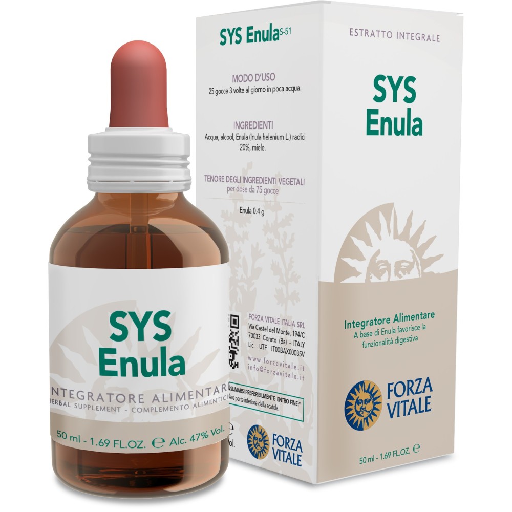 Forza Vitale Sys Enula campana Tintura madre 50 ml