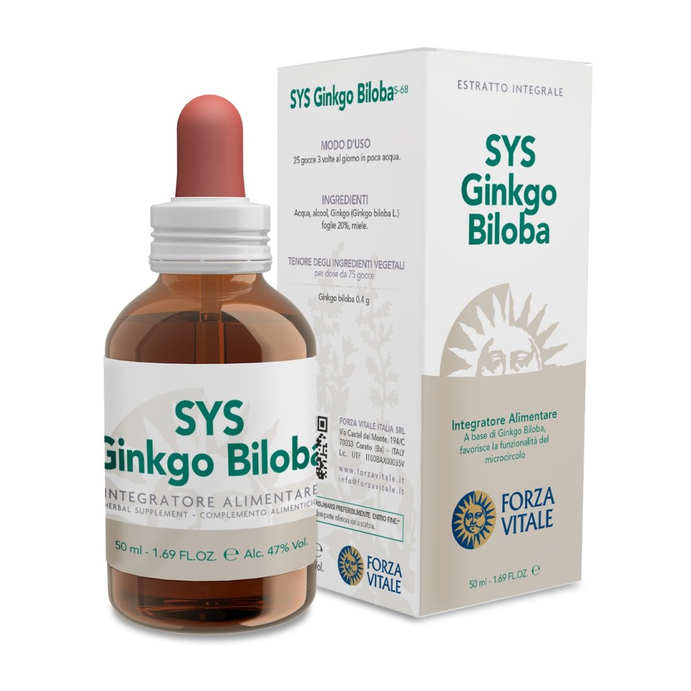 Forza Vitale Sys Ginko Biloba Tintura Madre 50 ml