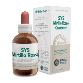 Forza vitale sys mirtillo rosso cranberry tintura madre 50 ml