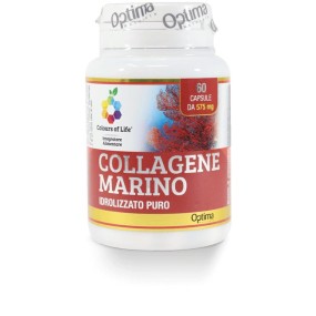 Collagene Marino Idrolizzato 60 capsule Optima Naturals