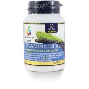 Vitamina D3 Veg 60 capsule Optima Naturals