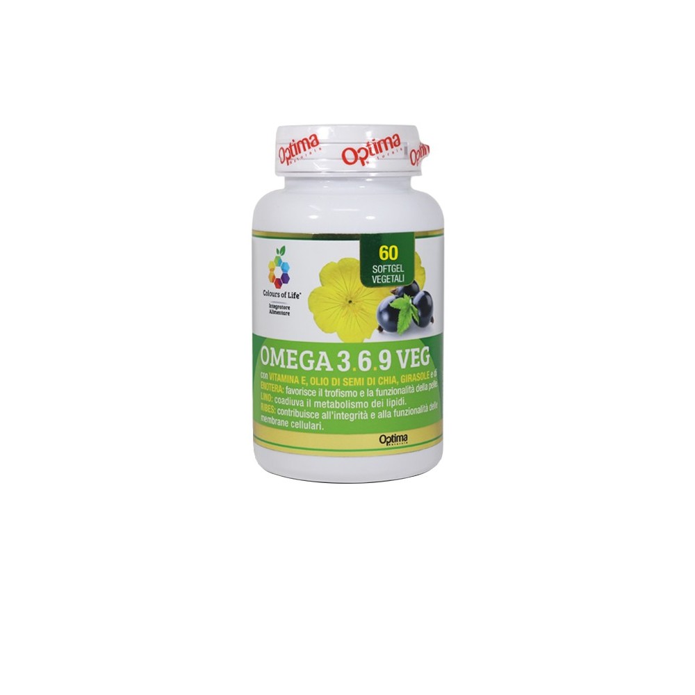 Omega 3-6-9 VEG 60 perle softgel Optima Naturals
