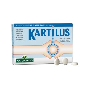KARTILUS integratore alimentare 40 compresse Naturando