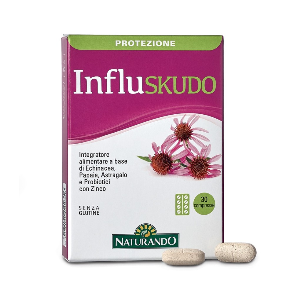 INFLU SKUDO integratore alimentare 30 compresse Naturando