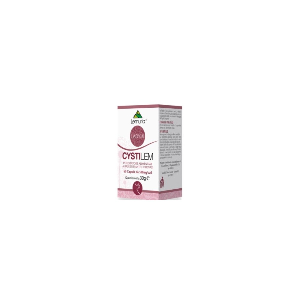 Lady in cystilem integratore alimentare 60 capsule lemuria