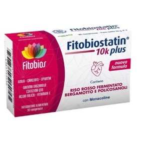 FITOBIOSTATIN 10K PLUS integratore alimentare 30 compresse Fitobios