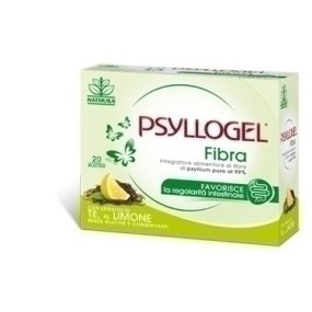 Psyllogel fibra te limone integratore alimentare 20 bustine nathura