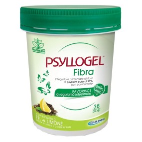 Psyllogel fibra te' limone vaso integratore alimentare 170 g nathura