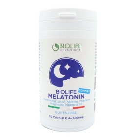 BIOLIFE MELATONIN COMPLEX integratore alimentare 30 capsule Nutraceutica Biolife