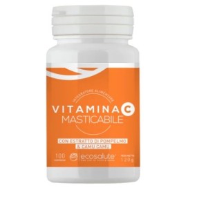 Vitamina c masticabile integratore alimentare 100 compresse spazio ecosalute