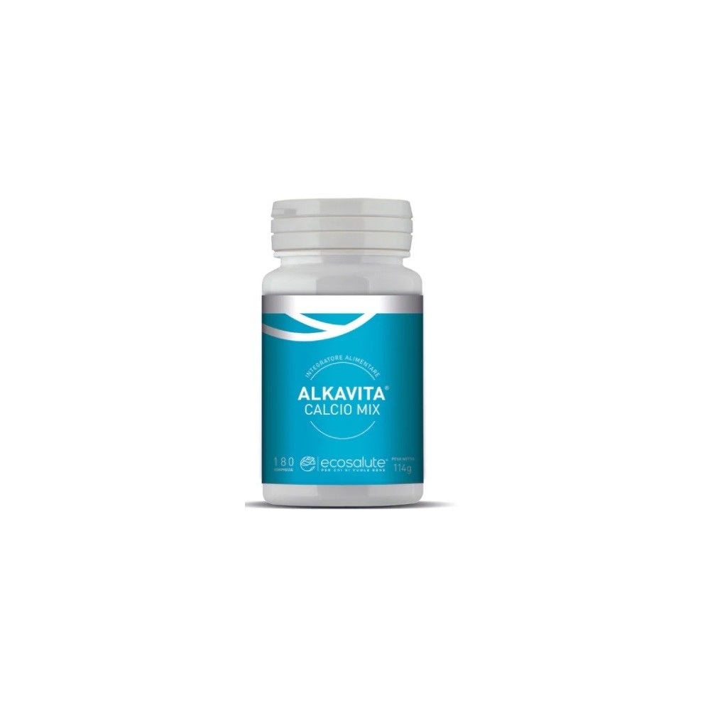 Alkavita calcio mix super gastro integratore alimentare 180 compresse spazio ecosalute