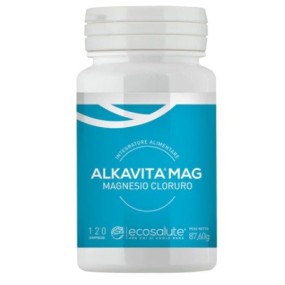 Magnesio cloruro alkavita mag integratore alimentare 120 compresse spazio ecosalute
