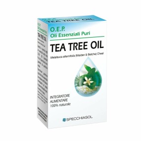 TEA TREE OIL Oli Essenziali Puri integratore alimentare 10 ml Specchiasol
