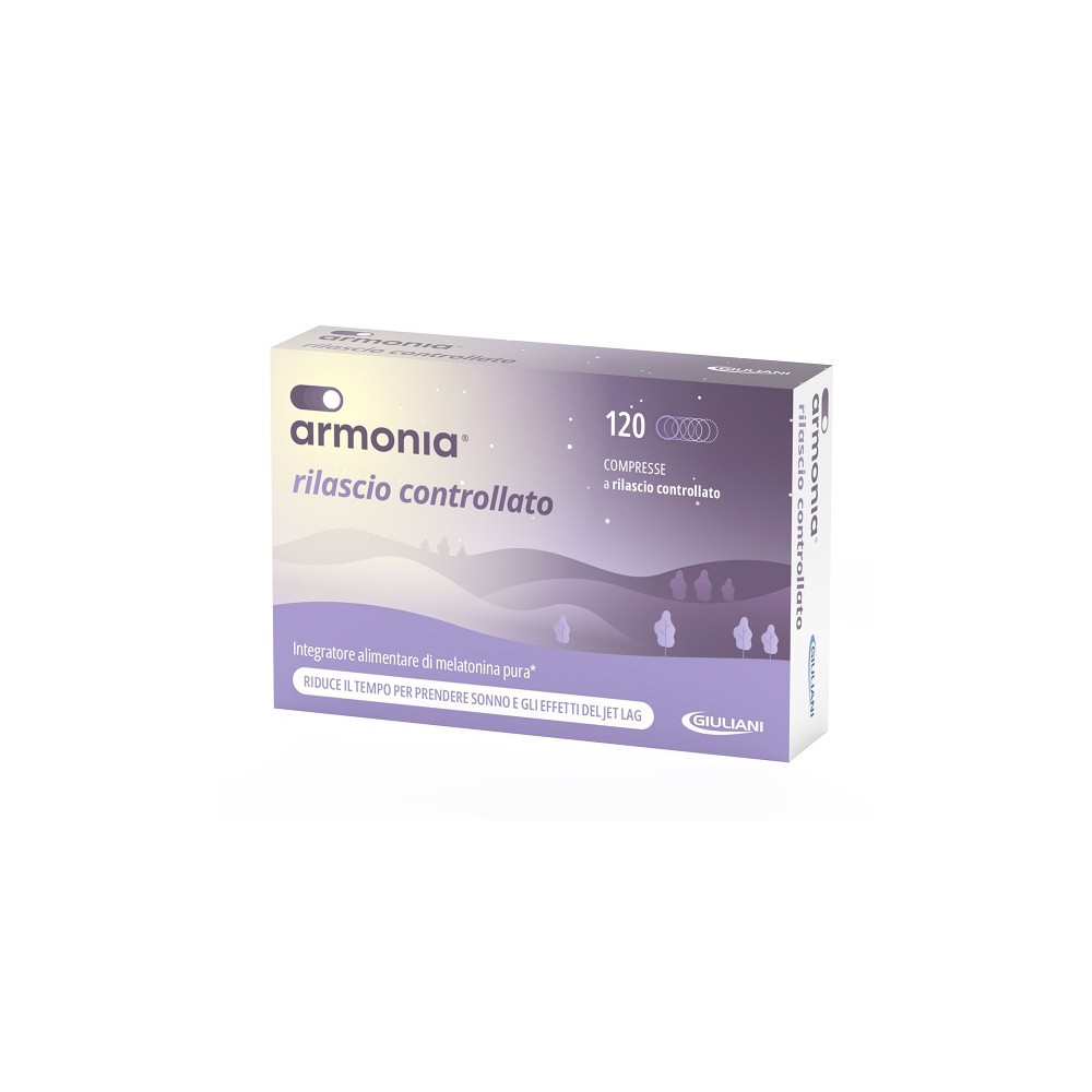 ARMONIA RETARD 1 mg integratore alimentare 120 compresse Nathura