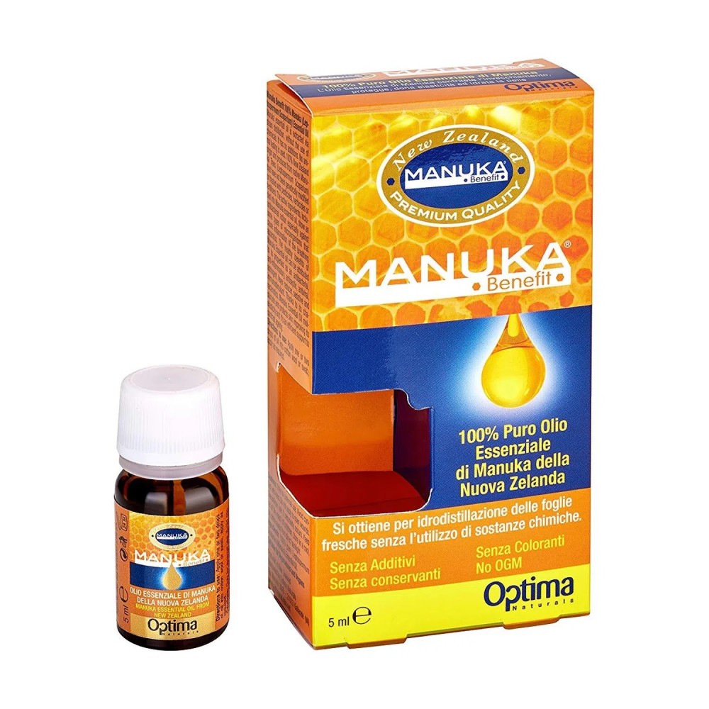 Manuka Benefit olio essenziale di Manuka 5 ml Optima Naturals