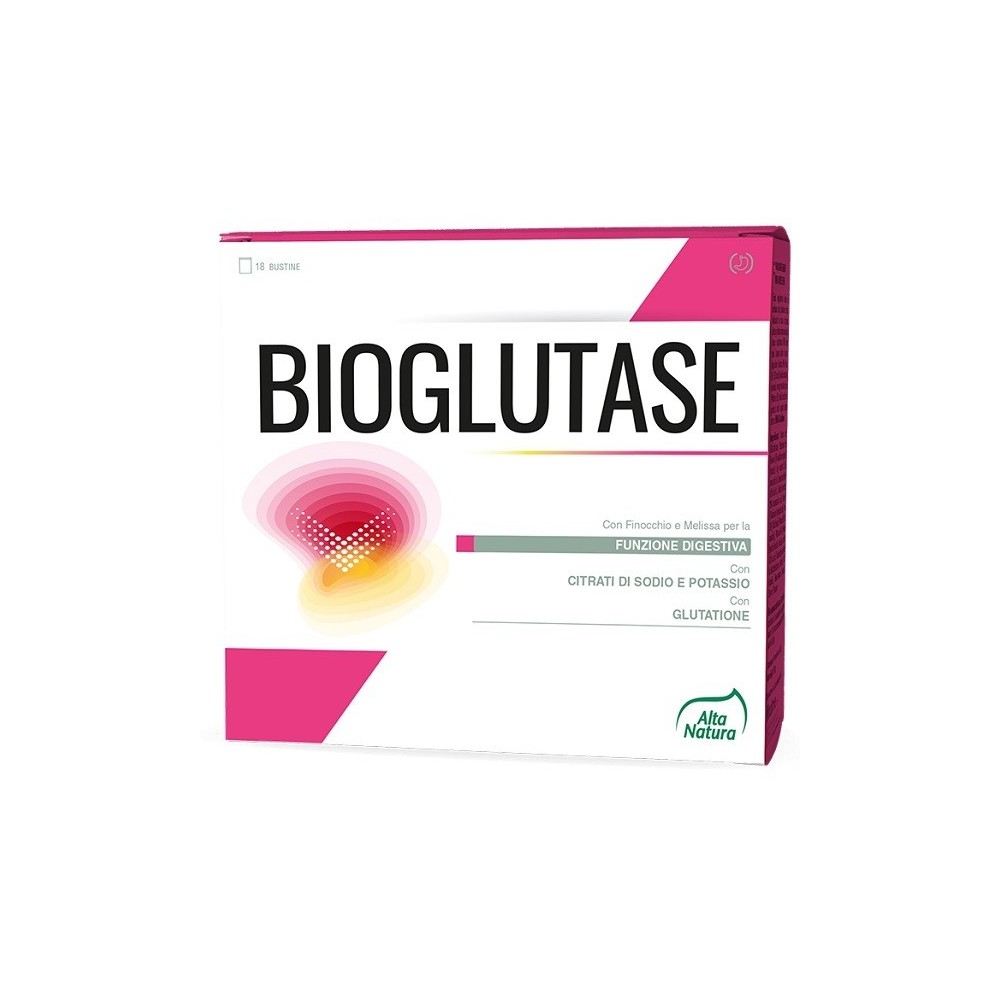 Bioglutase 18 bustine accoppiate da 5 g integratore alimentare Alta Natura