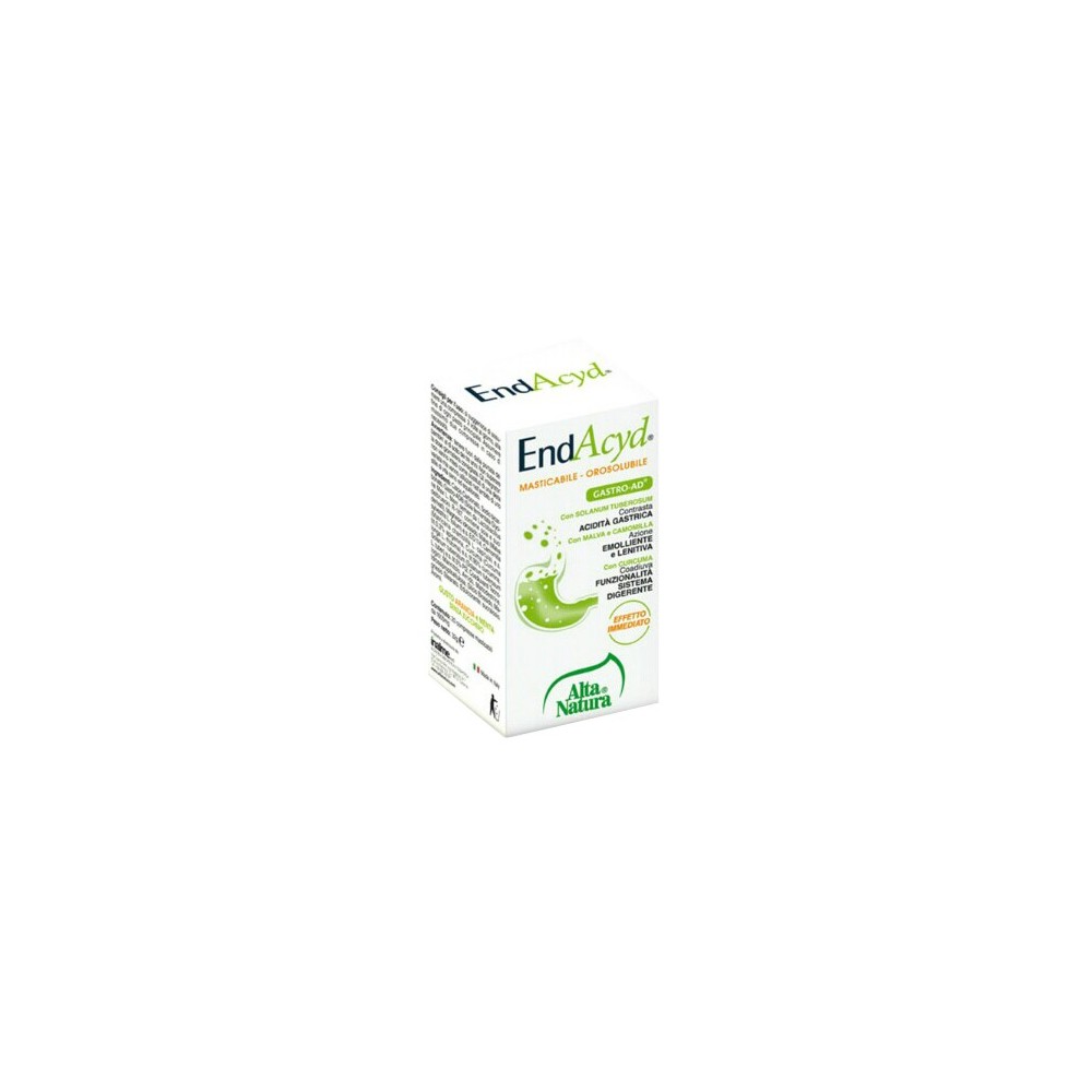 Endacyd 20 cpr masticabili da 1600 mg integratore alimentare Alta Natura