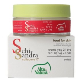 Schisandra collagene crema viso 24 ore 50 ml alta natura