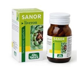 Sanor Liveron 100 cps da 500 mg integratore alimentare Alta Natura