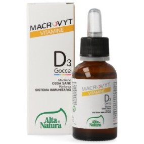 Macrovyt D3 Gocce 30 ml Alta Natura Integratore Alimentare