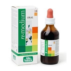 Re-medium 18 oral gola 100 ml alta natura