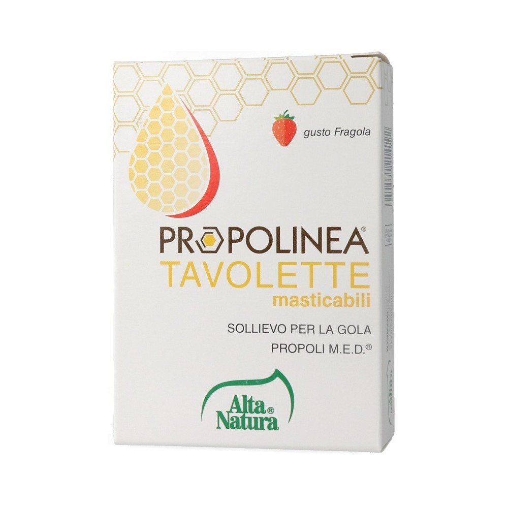 Propolinea 30 Tav da 500 mg Fragola integratore alimentare Alta Natura