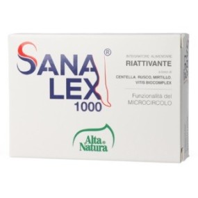 Sanalex 1000 30 cpr da 1 g integratore alimentare Alta Natura