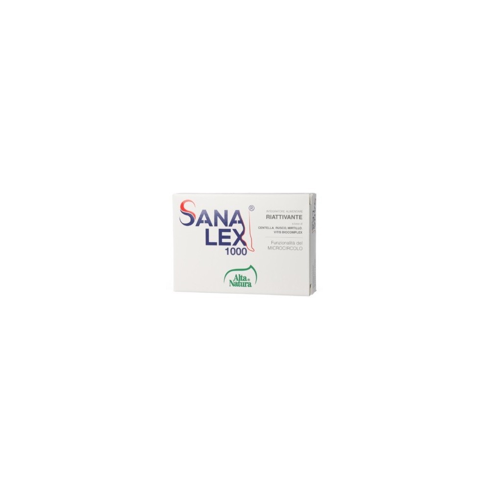 Sanalex 1000 30 cpr da 1 g integratore alimentare alta natura