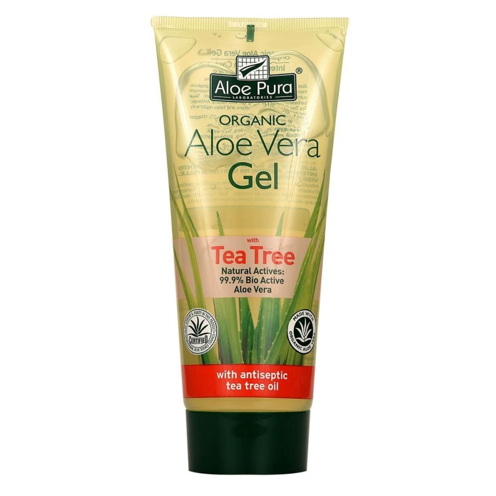 Aloe Vera Gel corpo con Tea Tree 200 ml Optima Naturals