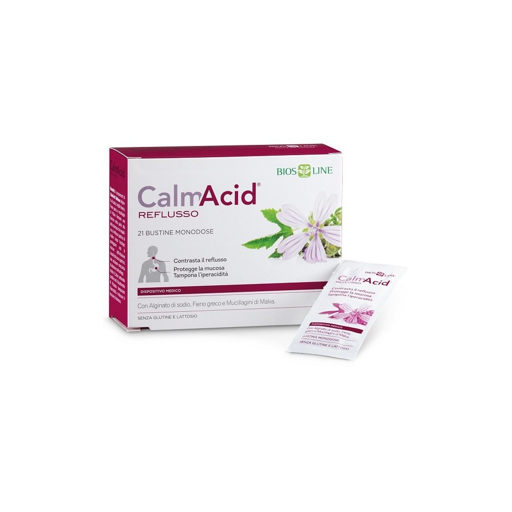 Calmacid reflusso 21bst integratore alimentare bios line