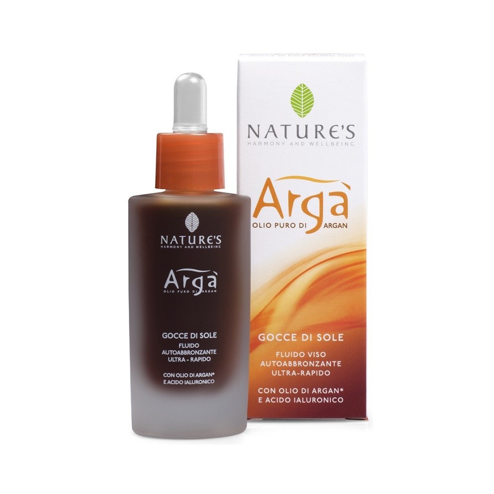 Gocce di sole viso fluido autoabbronzante 30 ml nature's