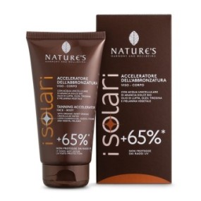 Acceleratore dell' abbronzatura viso - corpo +65% 150 ml nature's