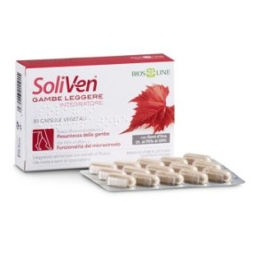 SoliVen gambe leggere Integratore alimentare 30 cps Biosline