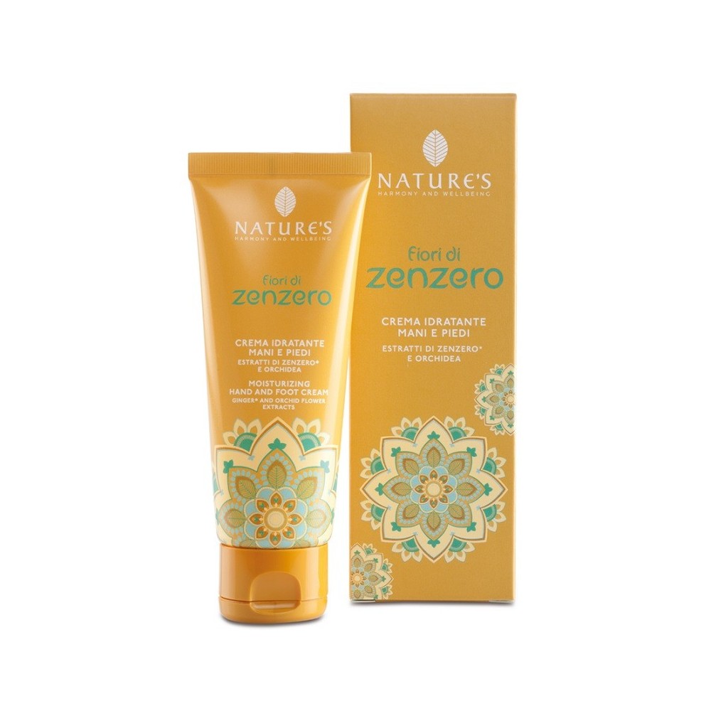 Nature's fiori di zenzero crema idratante mani e piedi 75 ml