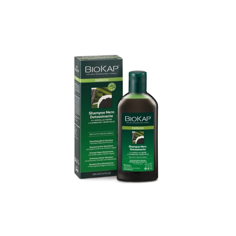 Biokap Shampoo Nero Detossinante 200 ml