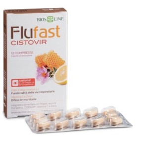 FLU FAST APIX CON CISTOVIR 12 COMPRESSE Biosline