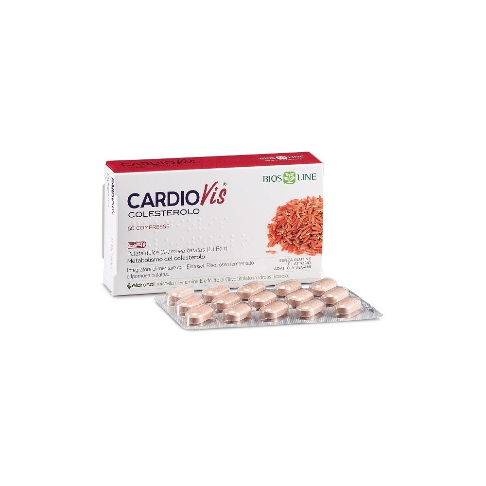 CardioVis Colesterolo 60cpr Integratore Alimentare Bios Line