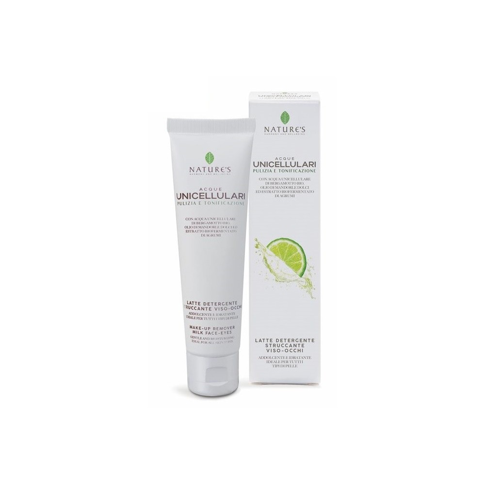 Latte detergente struccante viso-occhi 150 ml nature's