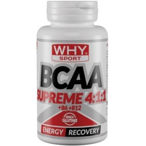 Bcaa supreme 4:1:1 integratore alimentare 100 compresse biovita