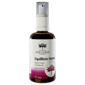 Australian bush flower essences equilibrio donna vaporizzatore 50 ml