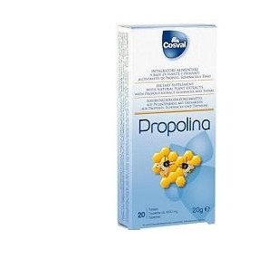 Propolina integratore alimentare 20 compresse 1000 mg cosval