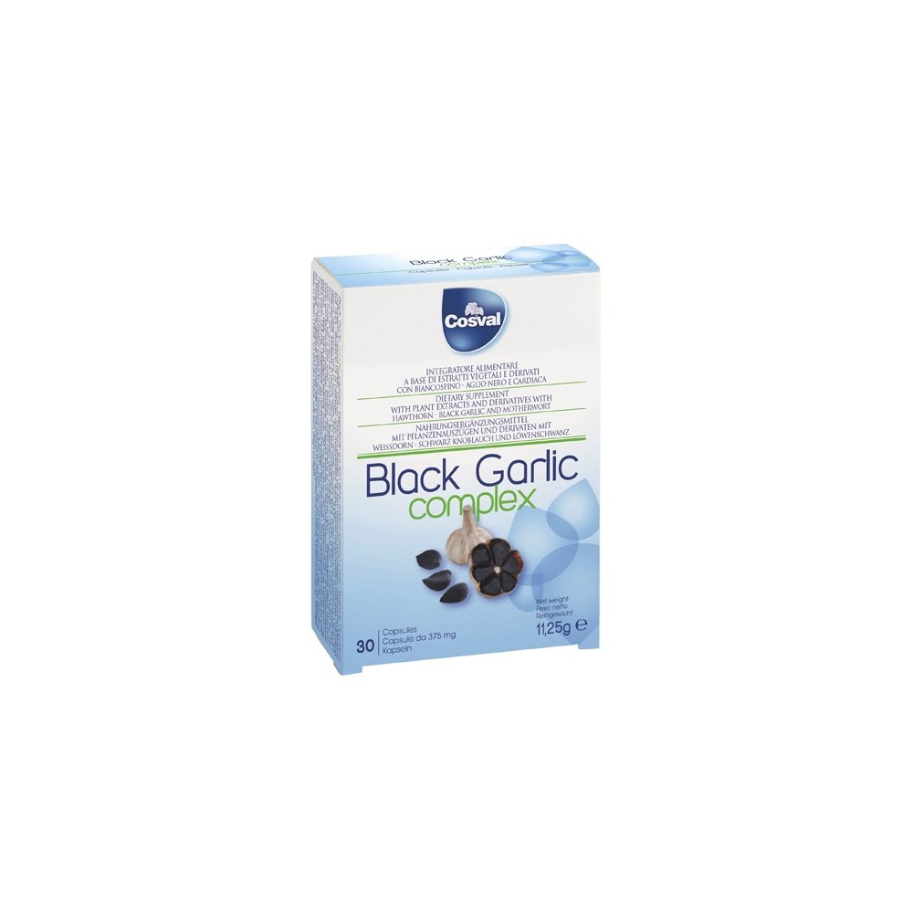 Black Garlic Complex integratore alimentare 30 Capsule Cosval