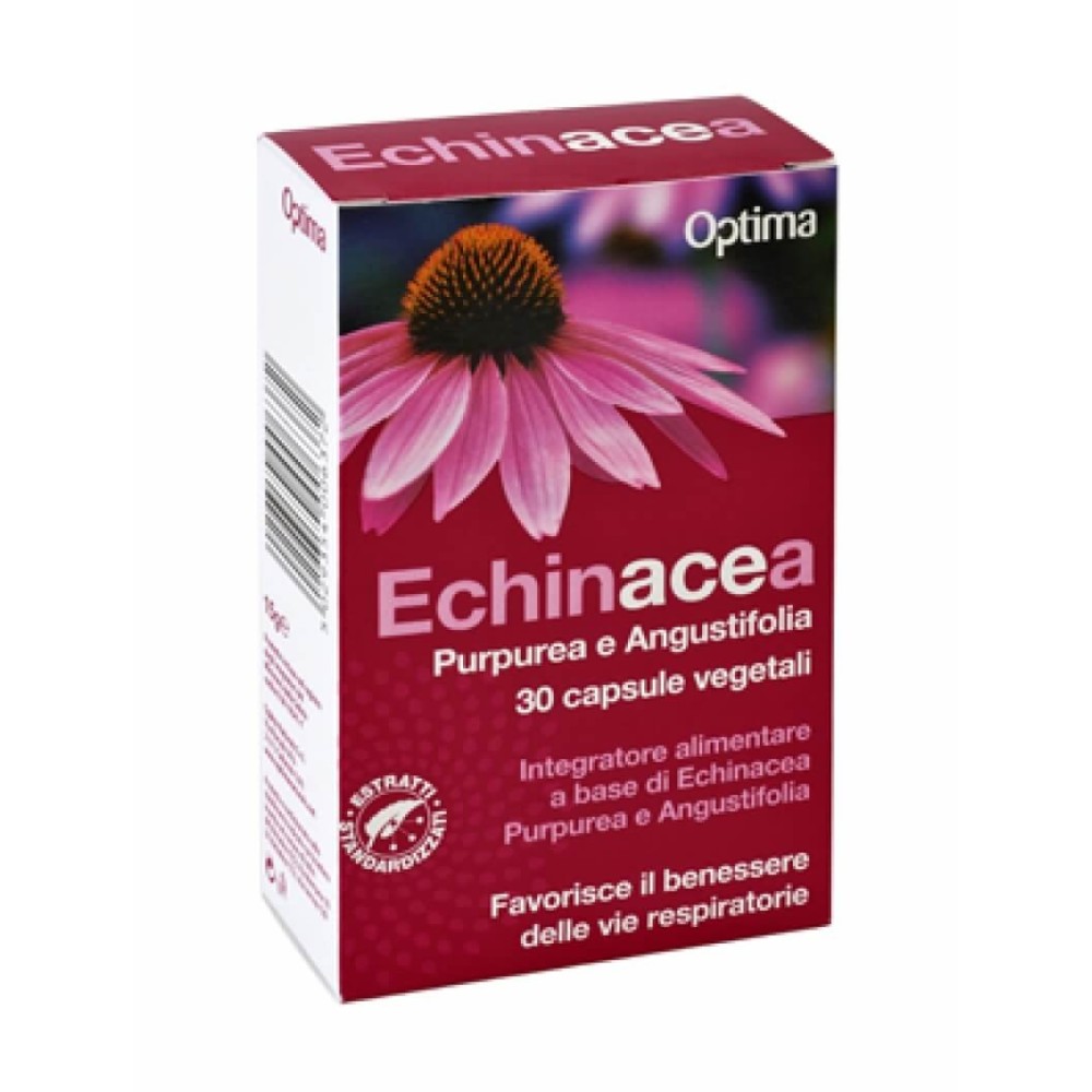 Echinacea 30 cps vegetali Optima Naturals